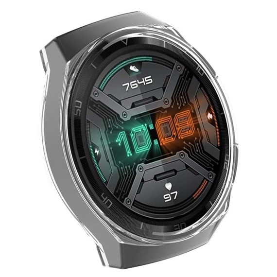 CaseUp Huawei Watch GT2 Pro Kılıf Protective Silicone Şeffaf 3